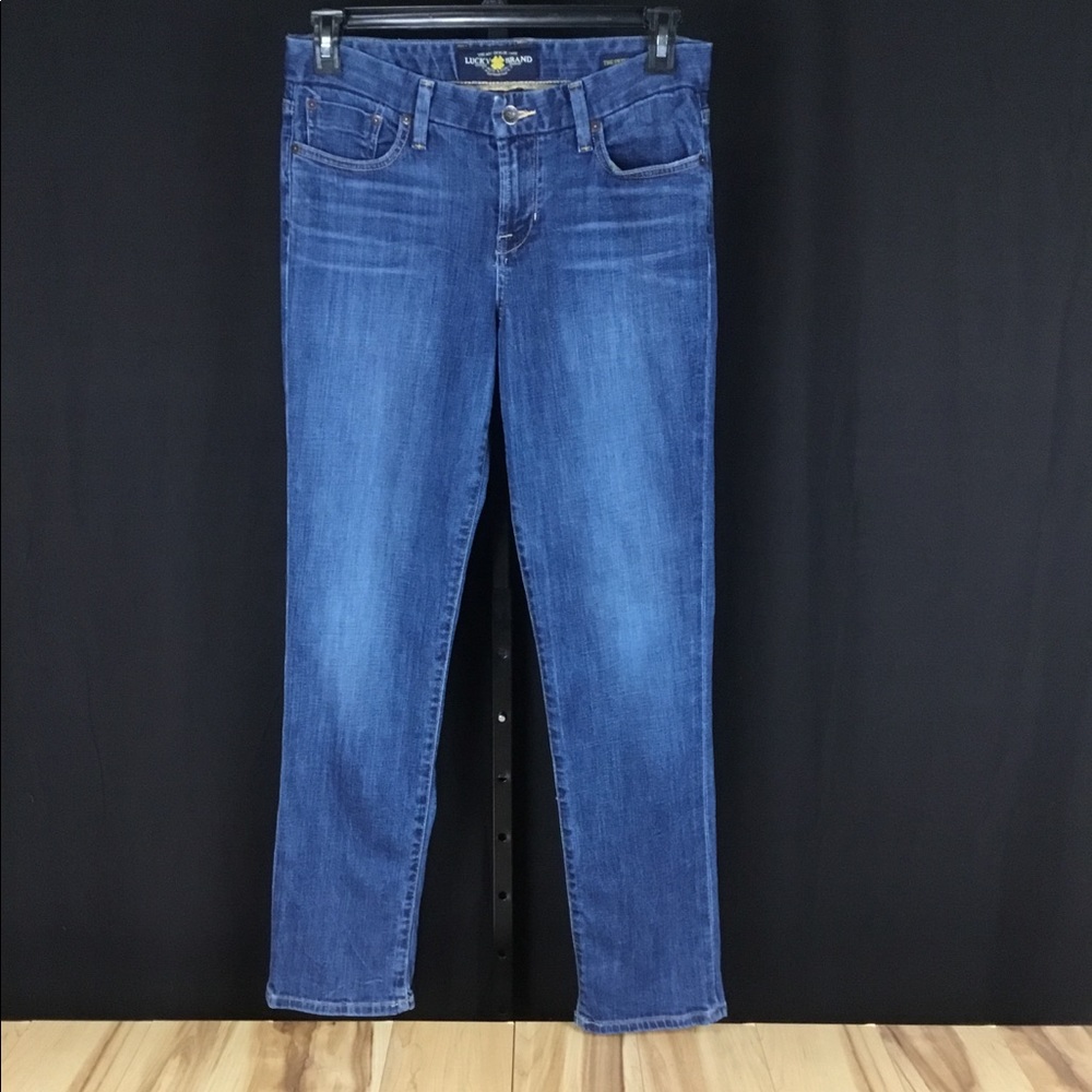 Lucky Brand sweet Jeans straight ankle 8/29